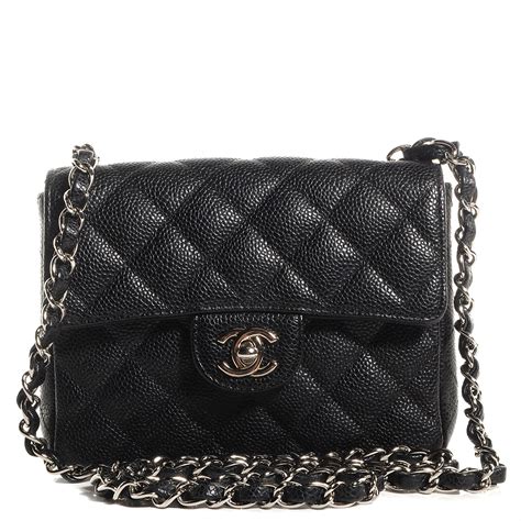 chanel square flap bag caviar|Flap Bags .